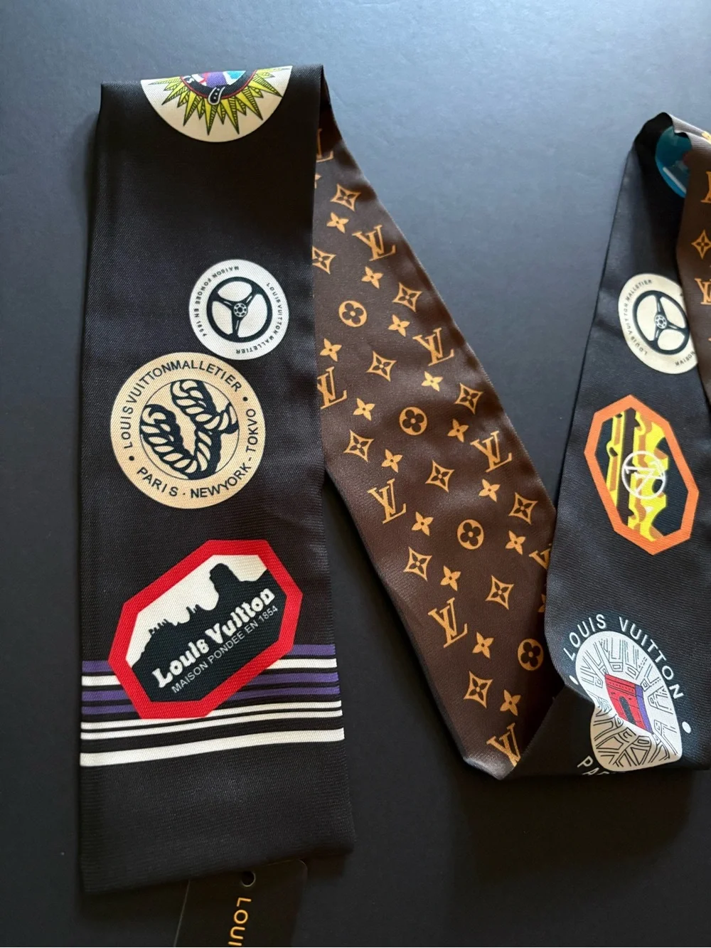Fashion Long Silk Scarf Twilly